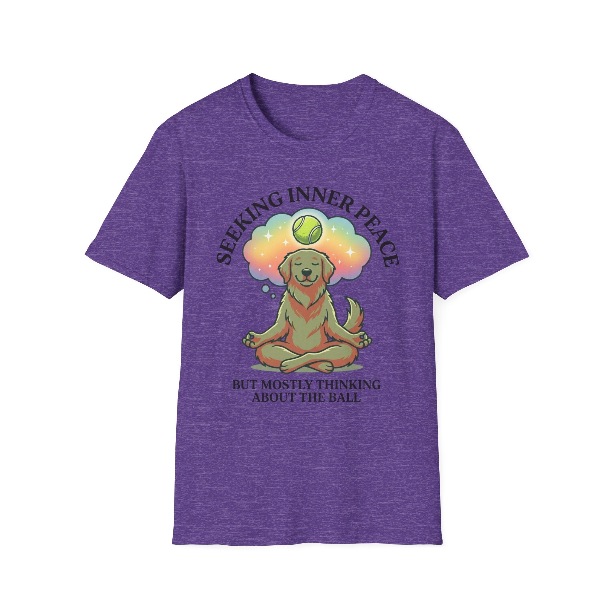 Seeking Inner Peace But Mostly Thinking About The Ball T-Shirt