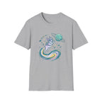 Galaxy Dog Chasing Ball T-Shirt