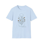 Flowers Dog Back T-Shirt