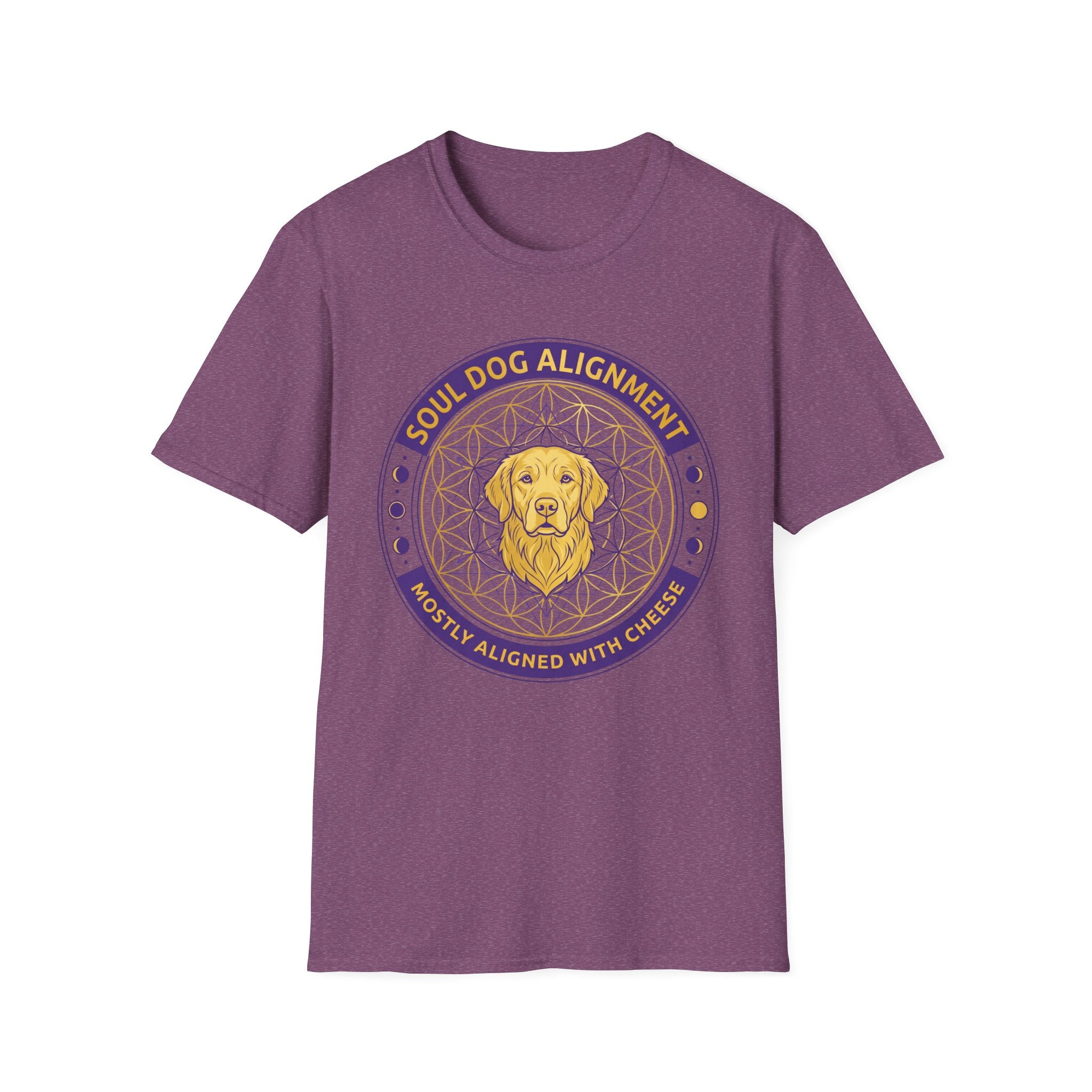 Soul Dog Alignment Mostly Aligned With Cheese T-Shirt