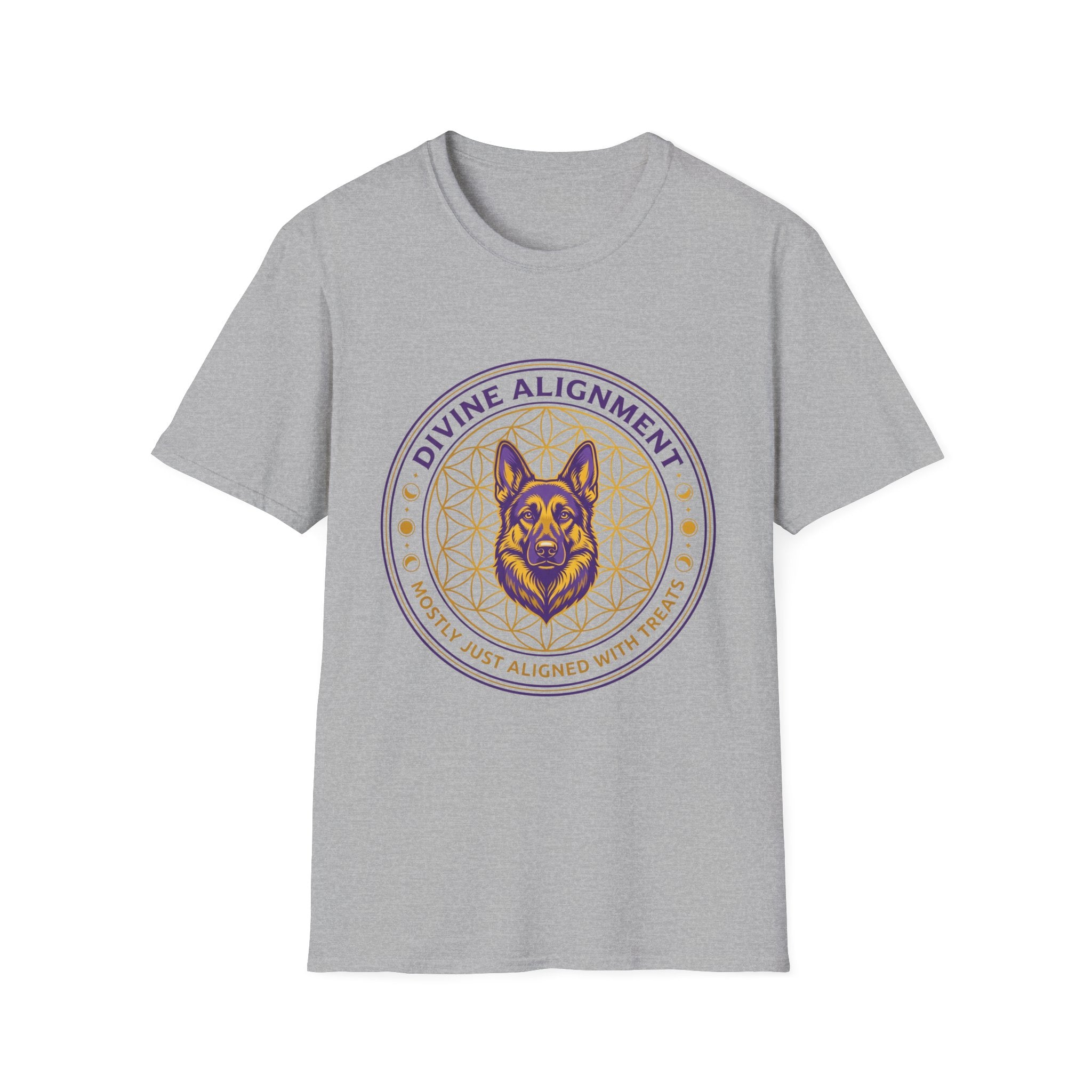 Divine Alignment Mostly Just Aligned With Treats T-Shirt