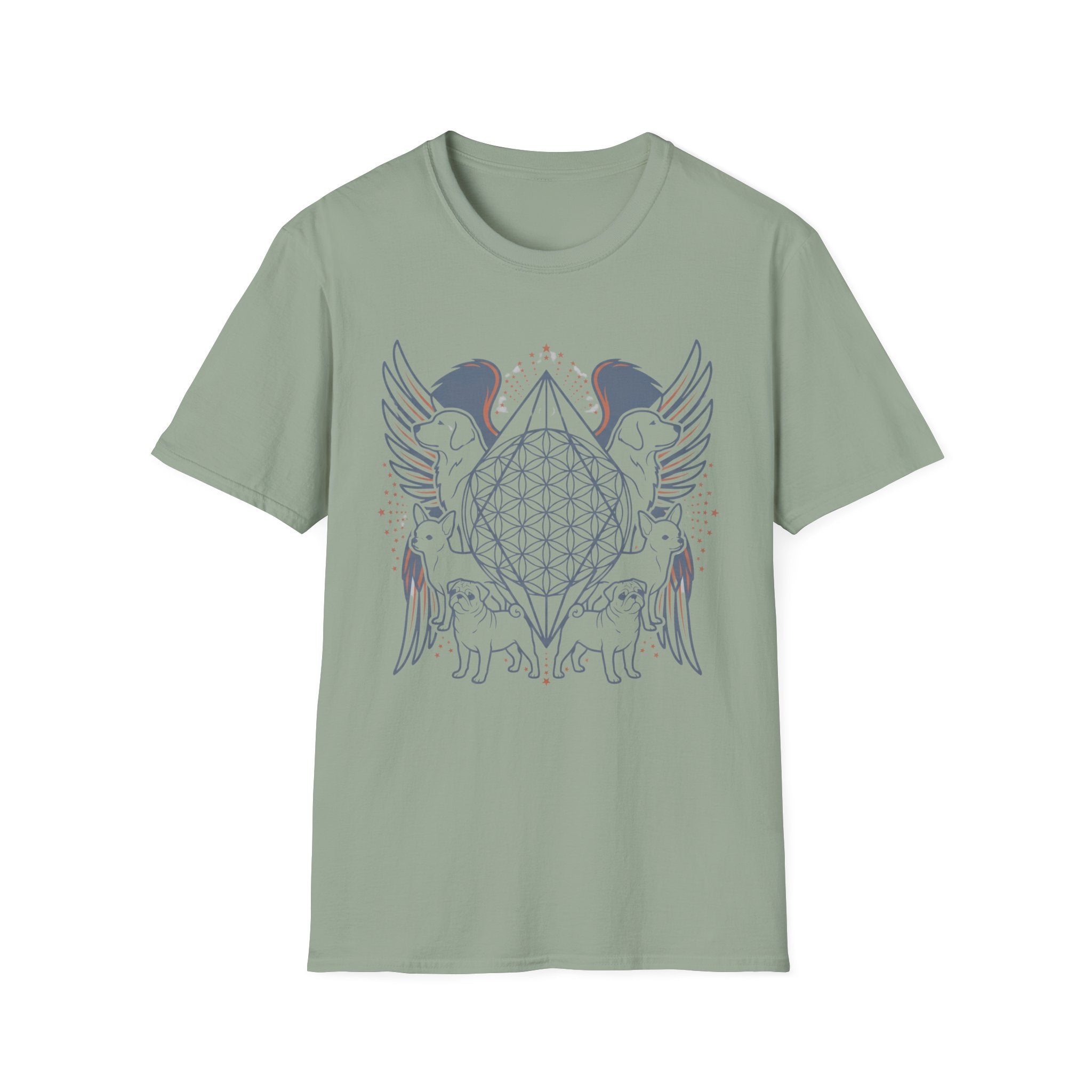 Dogs & Angel Wings T-Shirt