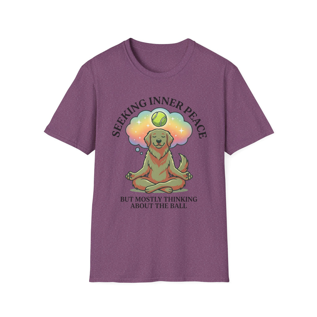 Seeking Inner Peace But Mostly Thinking About The Ball T-Shirt