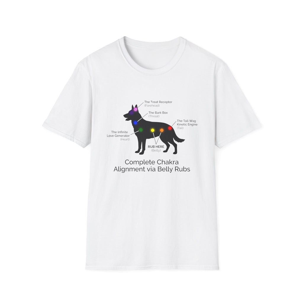 Complete Chakra Alignment Via Belly Rubs T-Shirt