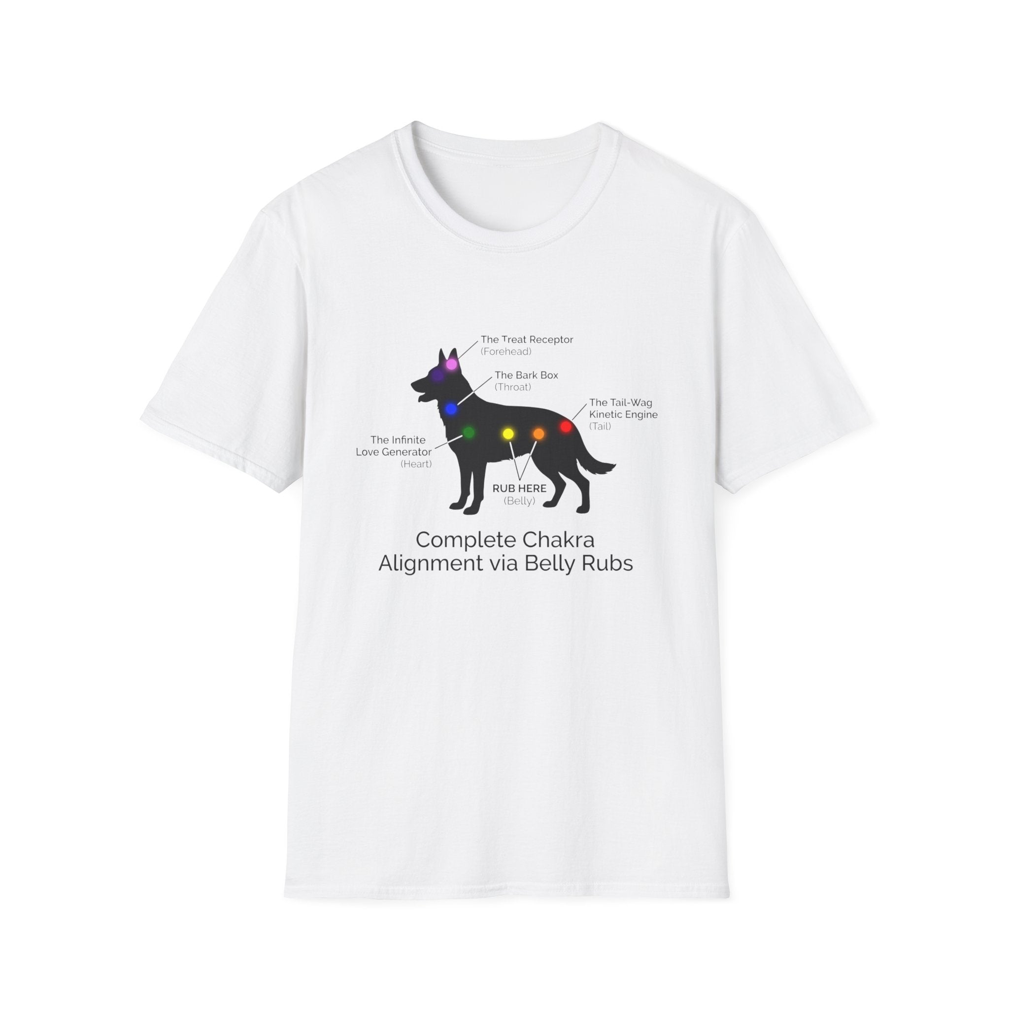 Complete Chakra Alignment Via Belly Rubs T-Shirt