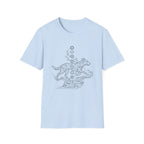 Chakra Wolf Japanese T-Shirt