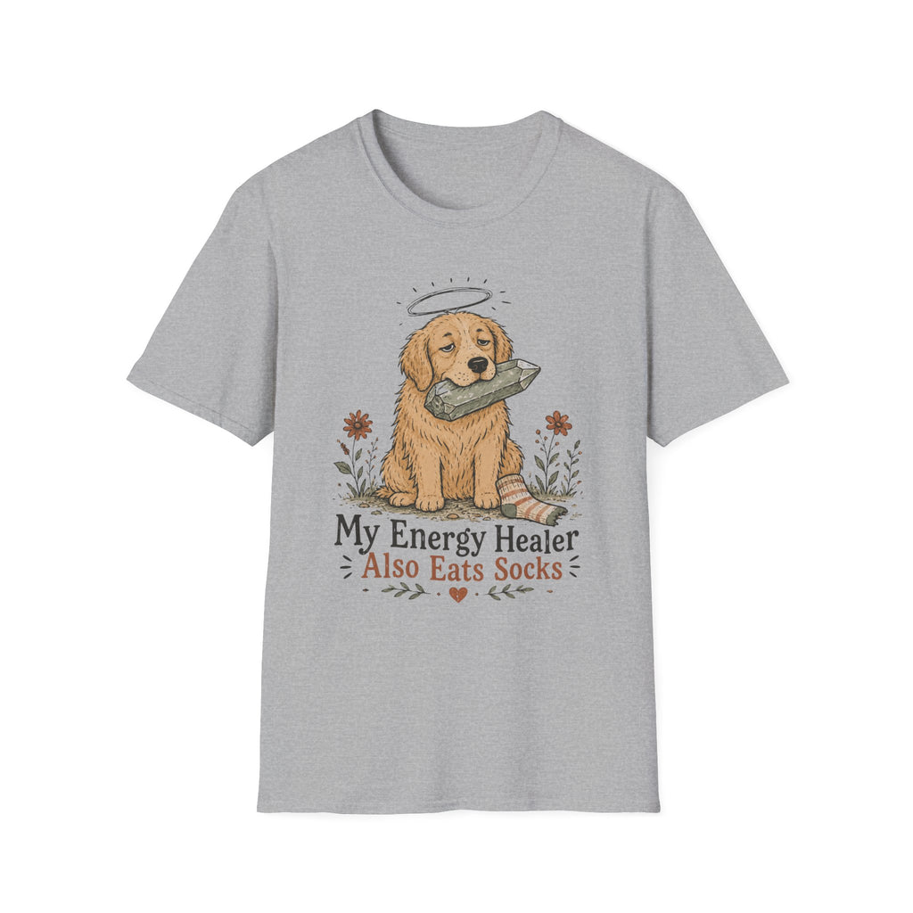 My Energy Healer Also Eats Socks T-Shirt