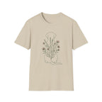 Flowers Dog Back T-Shirt