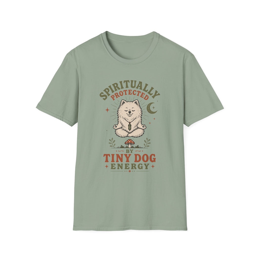 Spiritually Protected By Tiny Dog Energy T-Shirt