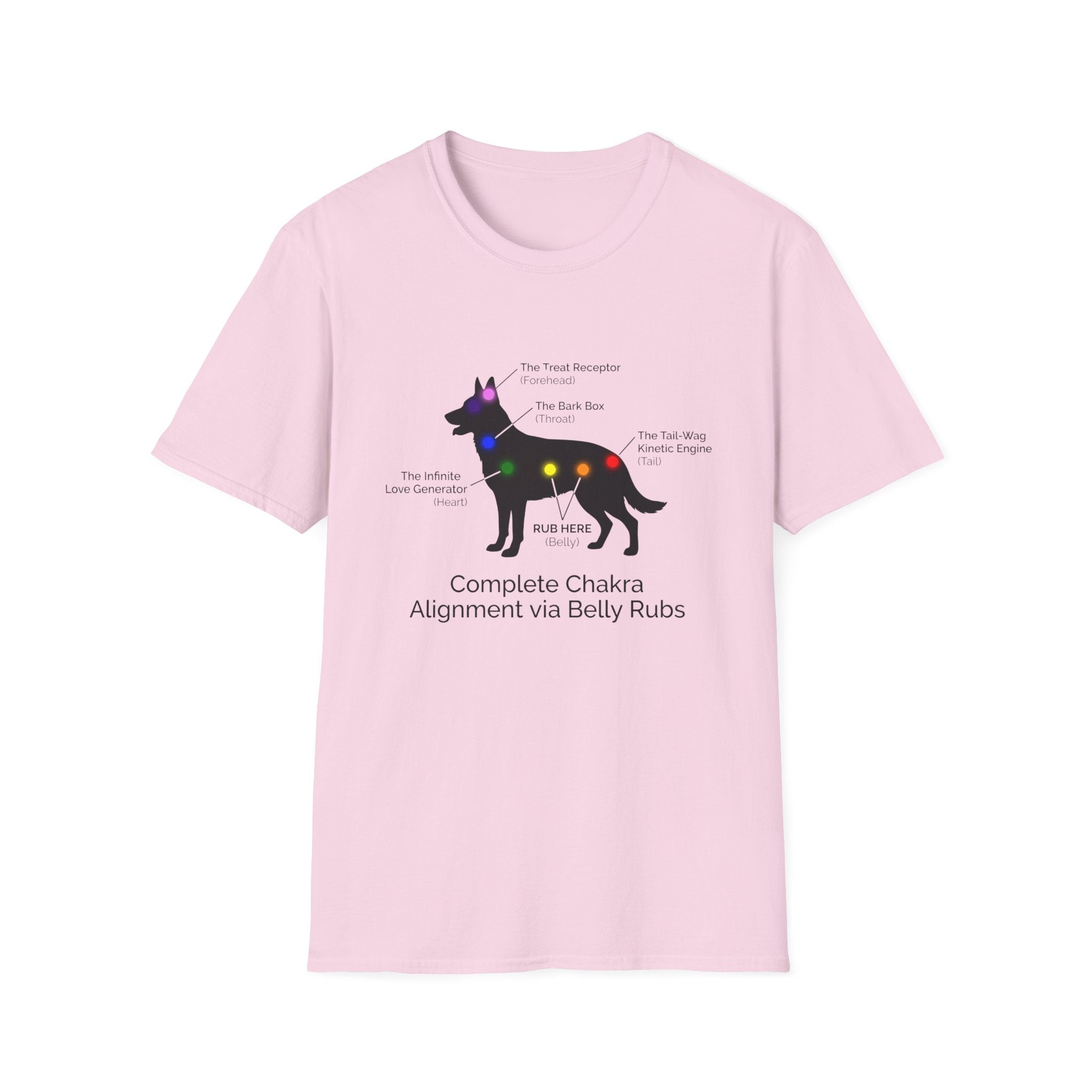 Complete Chakra Alignment Via Belly Rubs T-Shirt