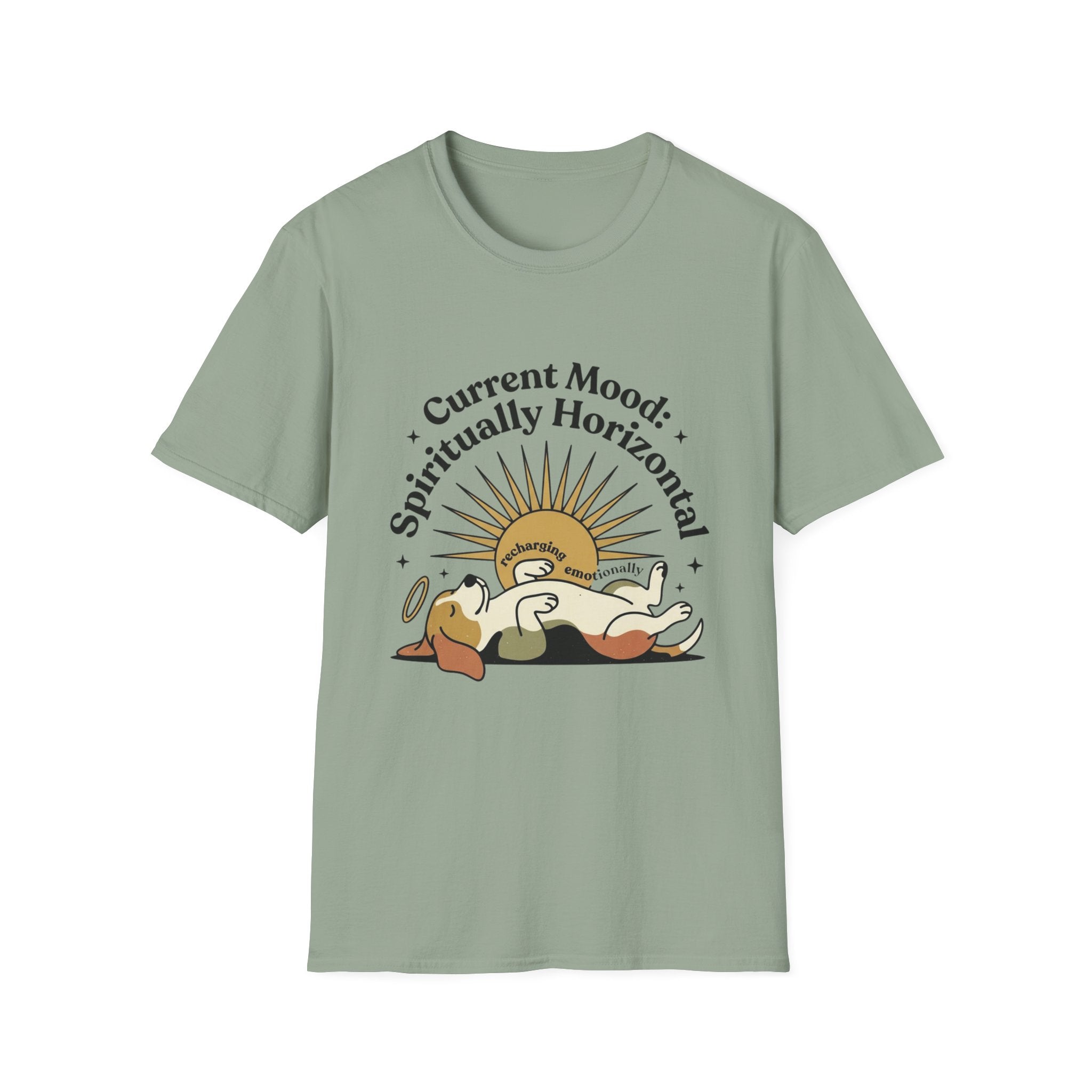 Current Mood Spiritually Horizontal T-Shirt