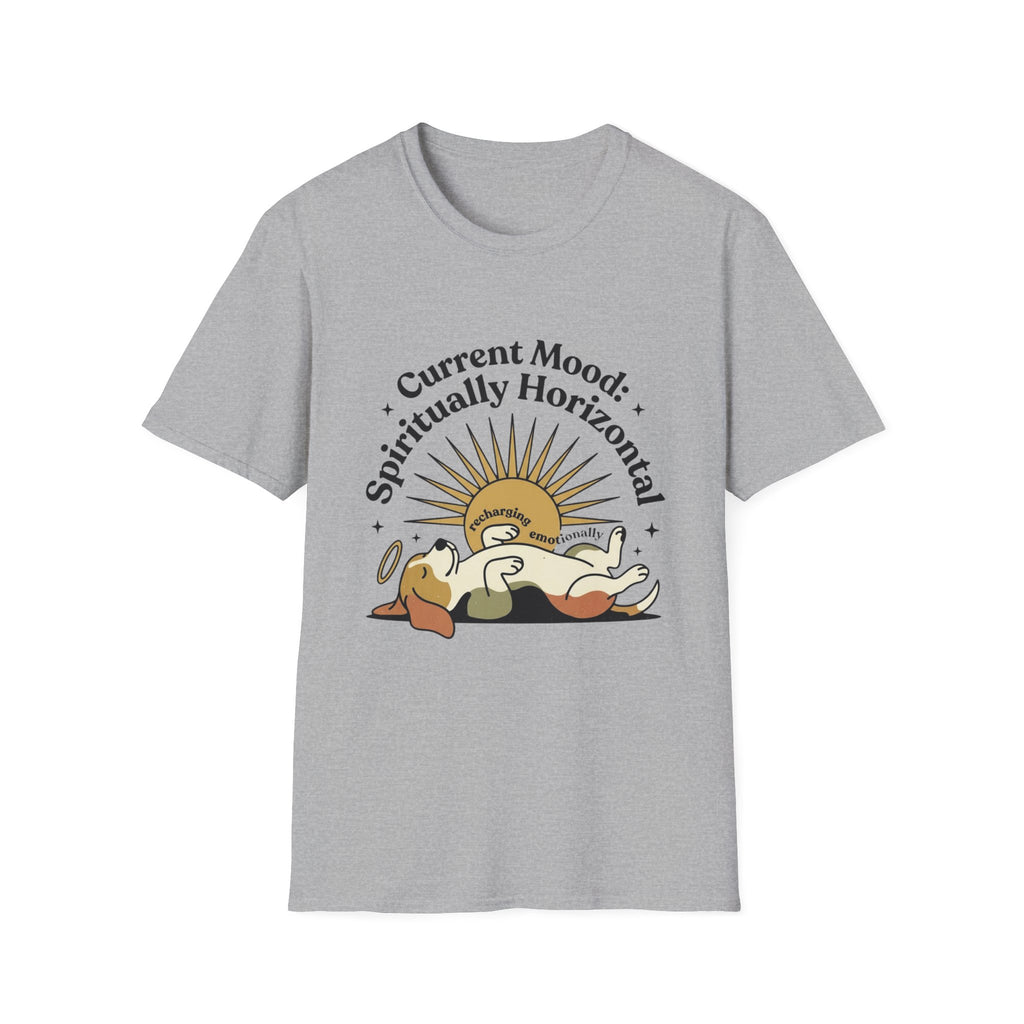Current Mood Spiritually Horizontal T-Shirt