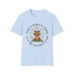 Trying To Balance My Chakras But My Spirit Guide Barks At The Wind T-Shirt