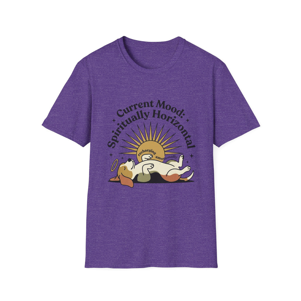 Current Mood Spiritually Horizontal T-Shirt