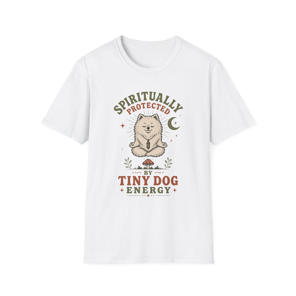 Spiritually Protected By Tiny Dog Energy T-Shirt