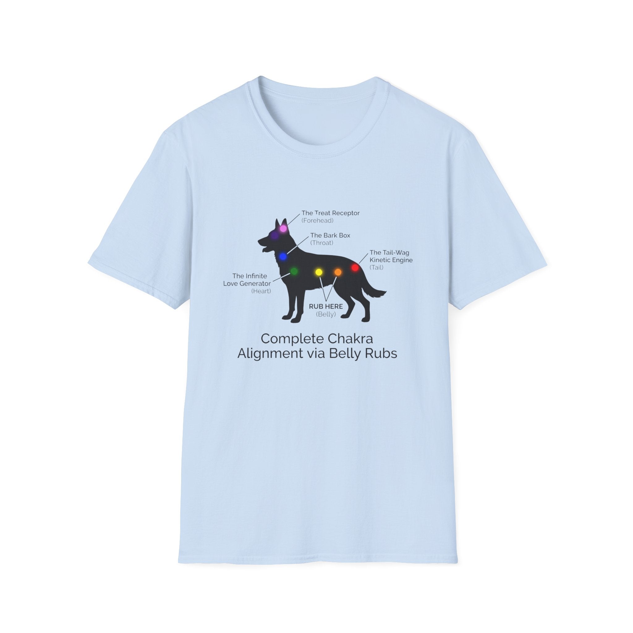 Complete Chakra Alignment Via Belly Rubs T-Shirt