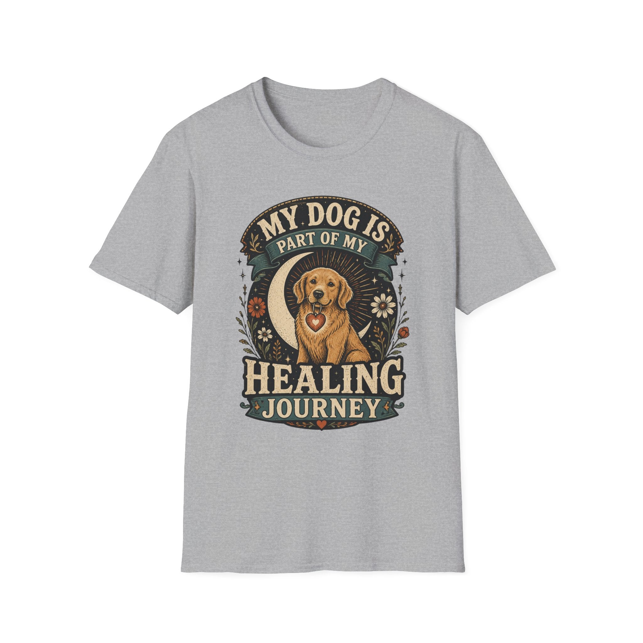 My Dog Is Part Of My Healing Journey T-Shirt