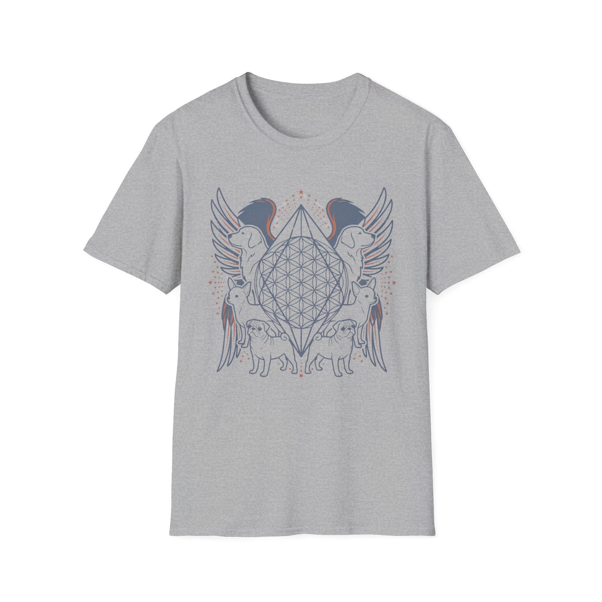 Dogs & Angel Wings T-Shirt
