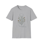 Flowers Dog Back T-Shirt