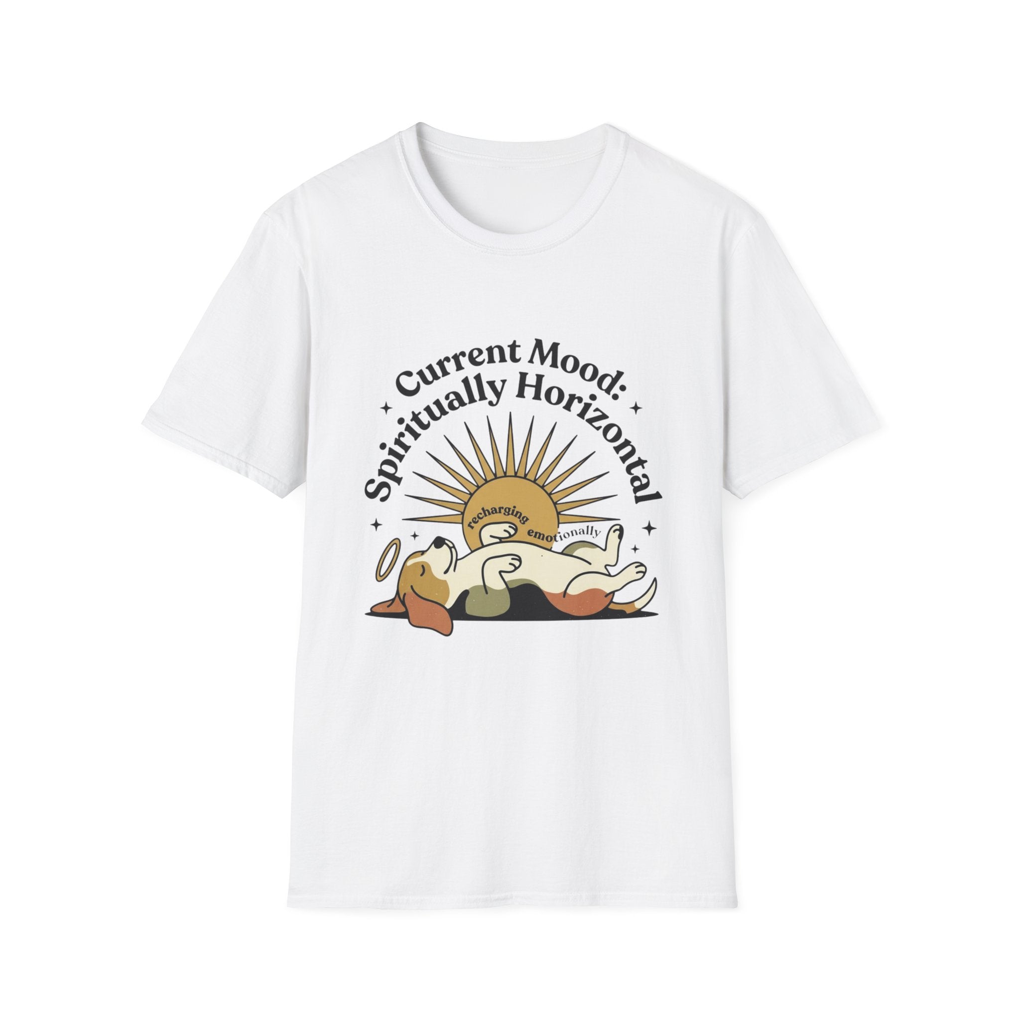 Current Mood Spiritually Horizontal T-Shirt