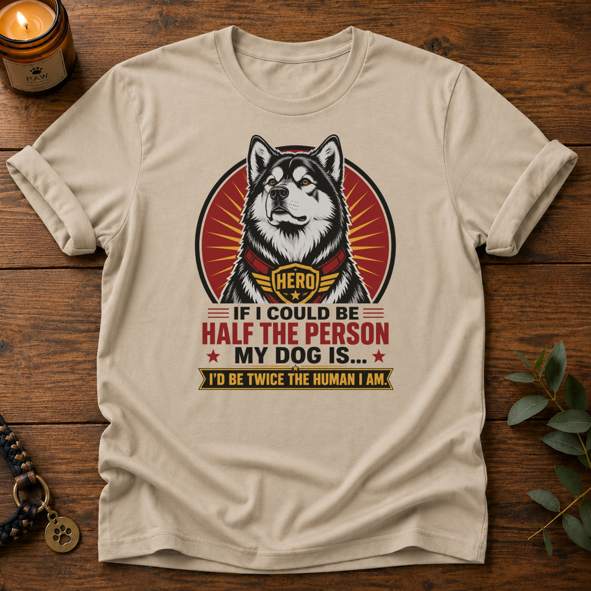 Half The Person T-Shirt