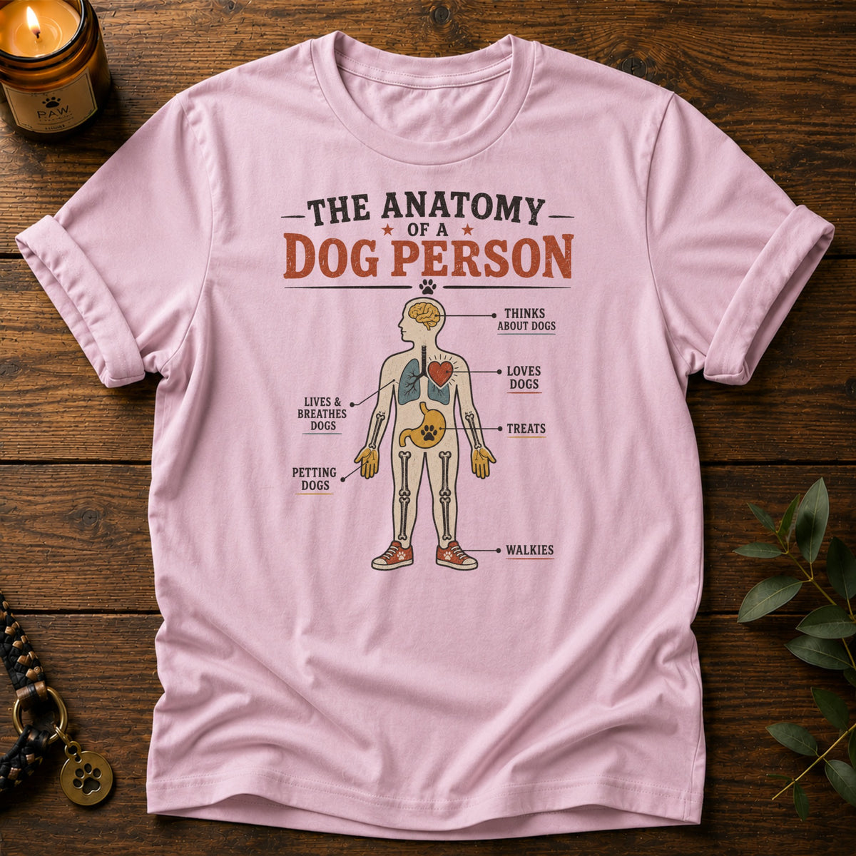 Anatomy Dog Person T-Shirt