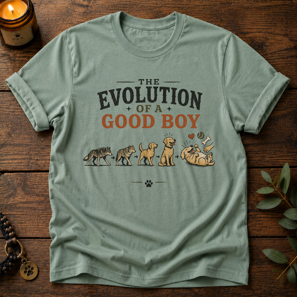 Evolution Of Good Boy T-Shirt