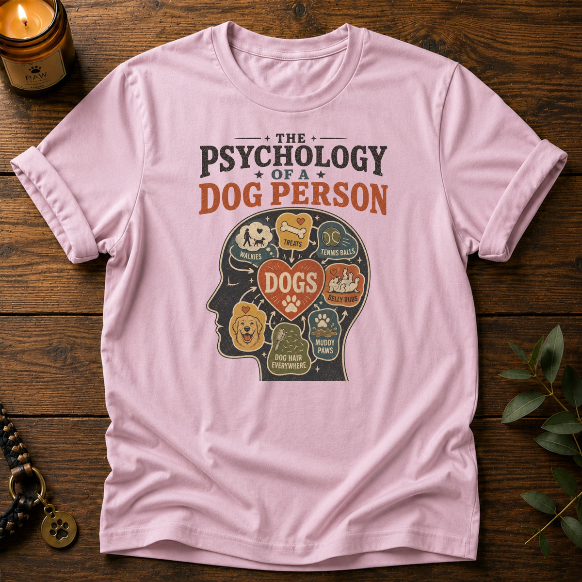 Psychology Dog Person T-Shirt