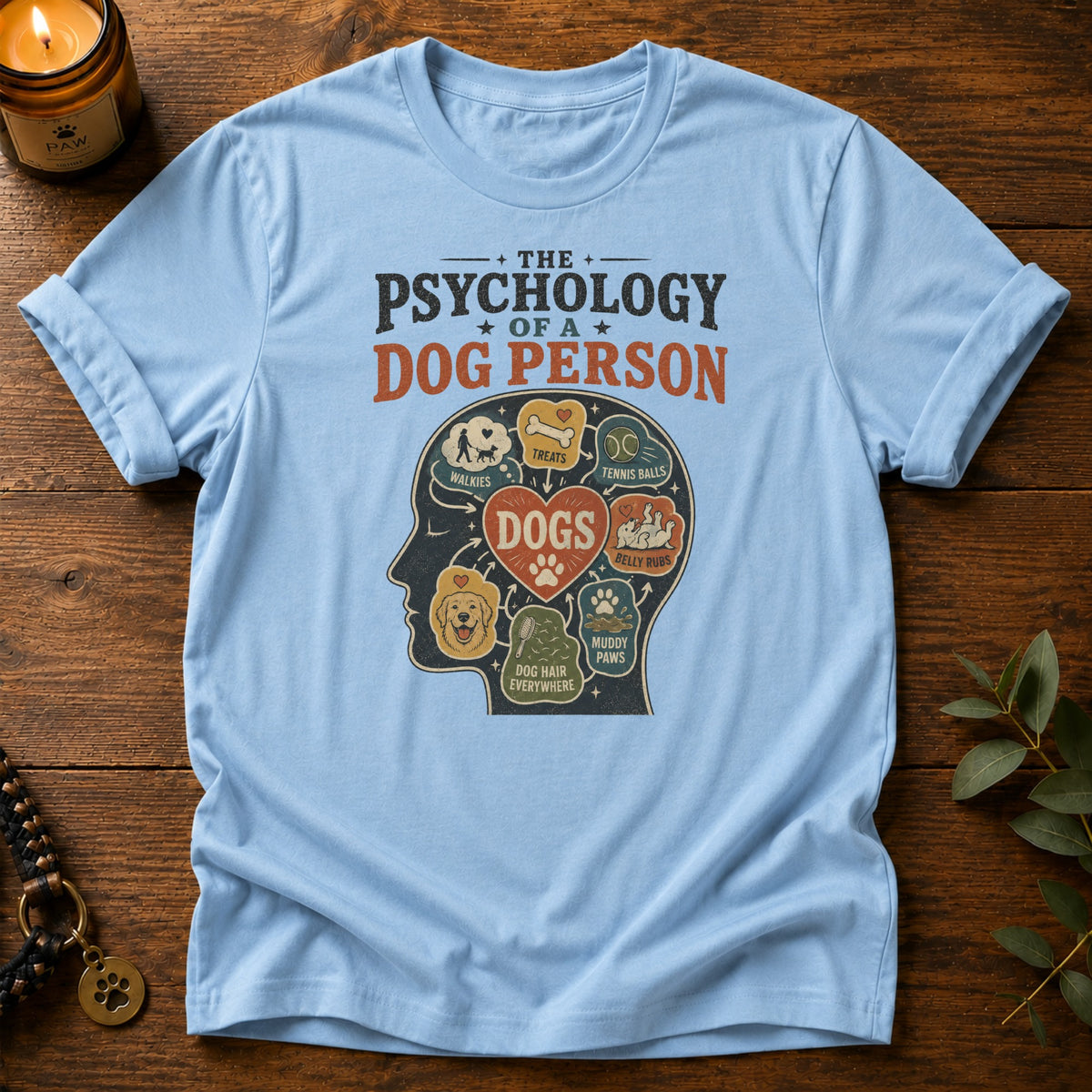 Psychology Dog Person T-Shirt