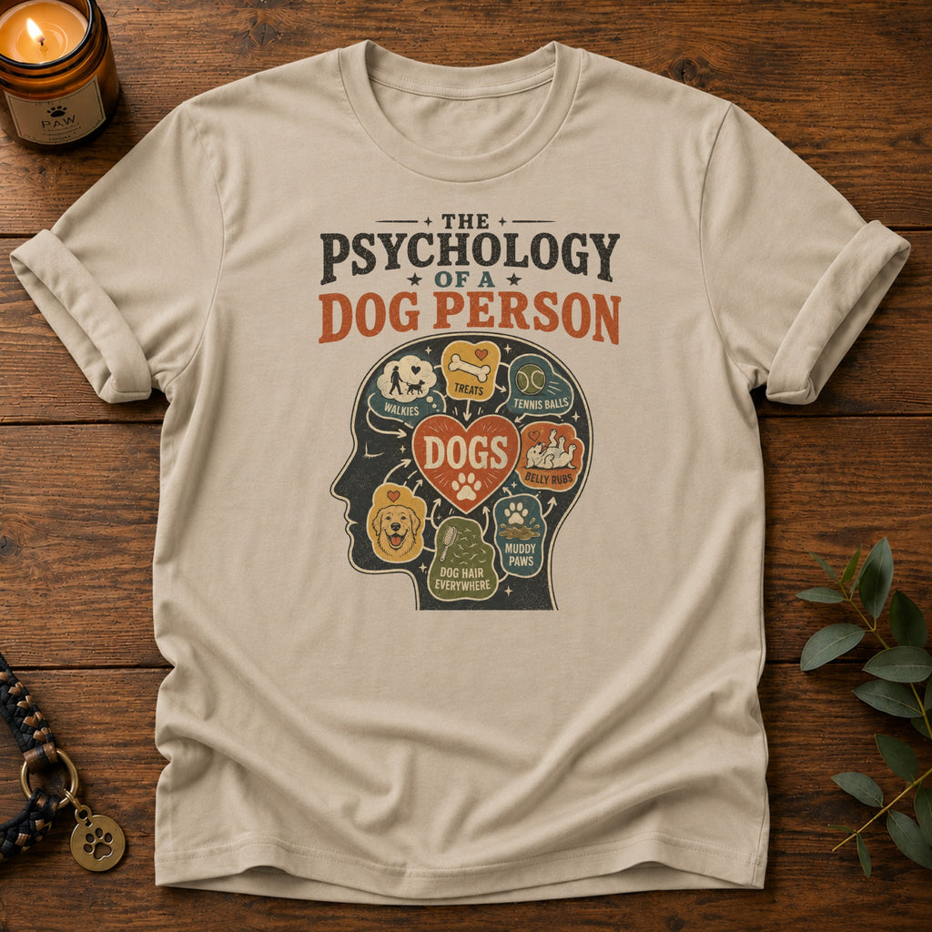 Psychology Dog Person T-Shirt