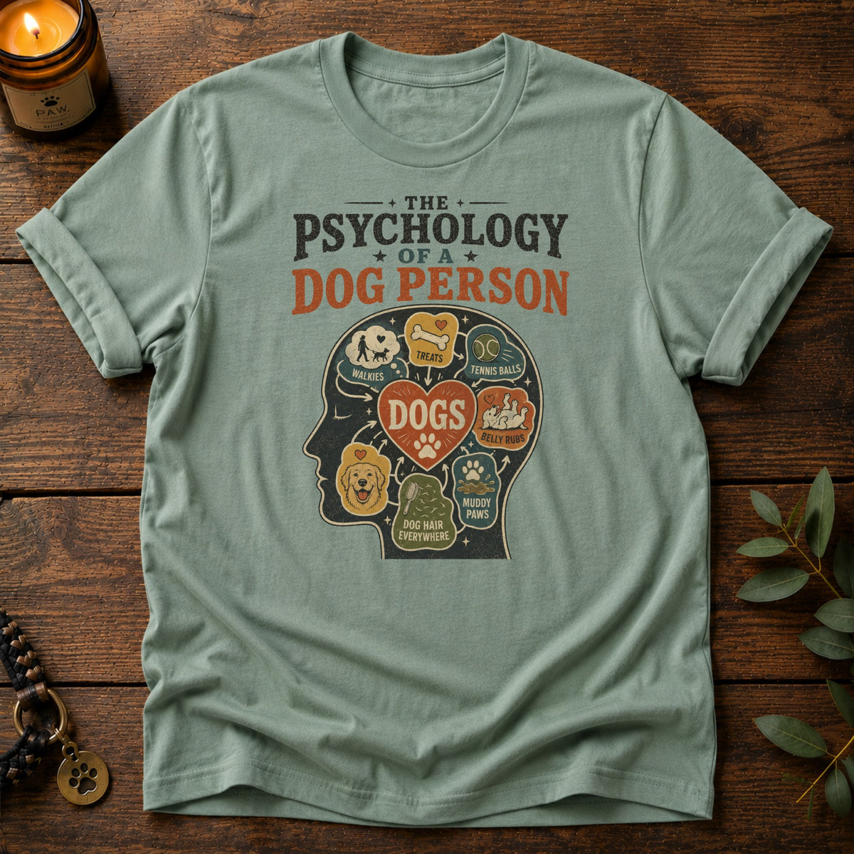 Psychology Dog Person T-Shirt