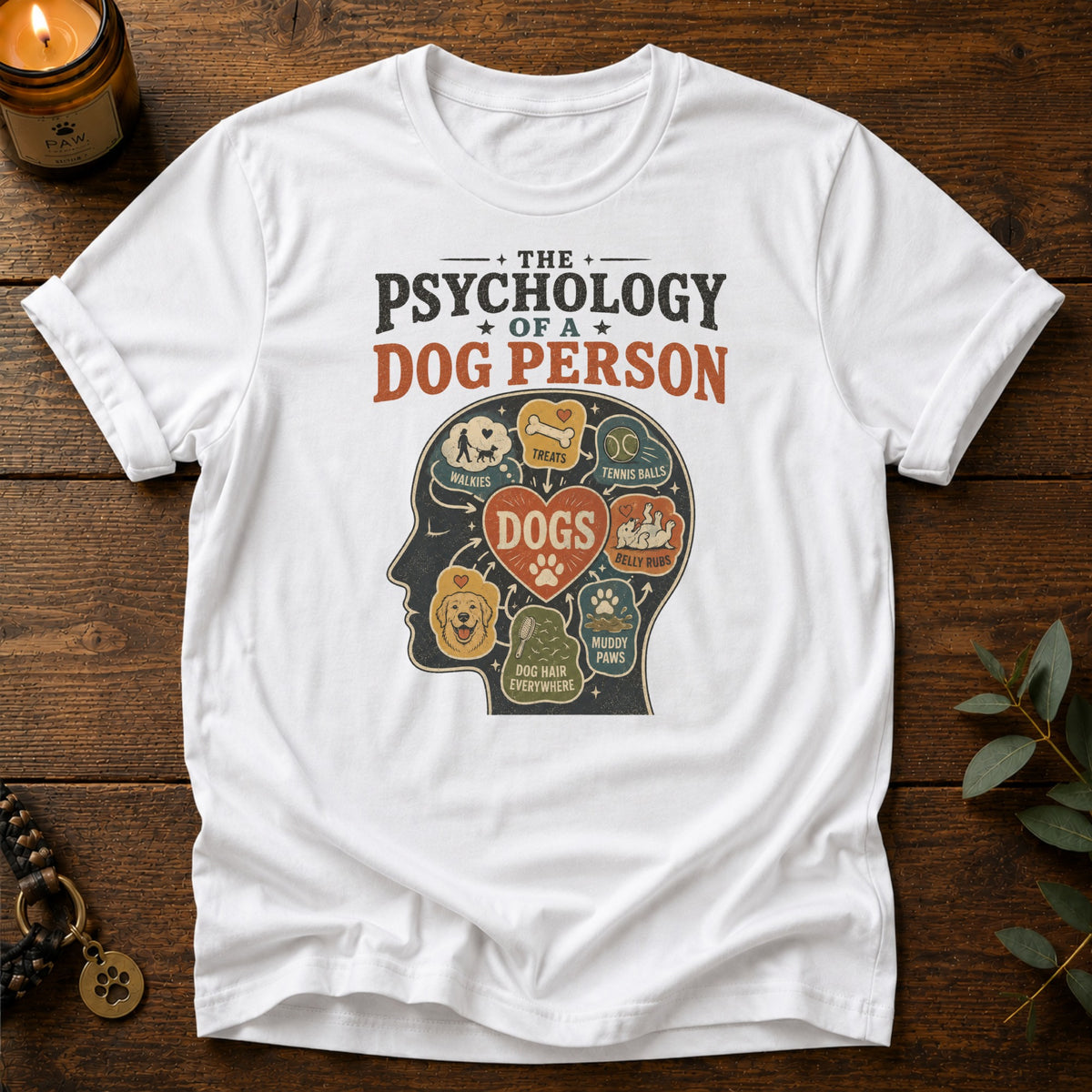Psychology Dog Person T-Shirt