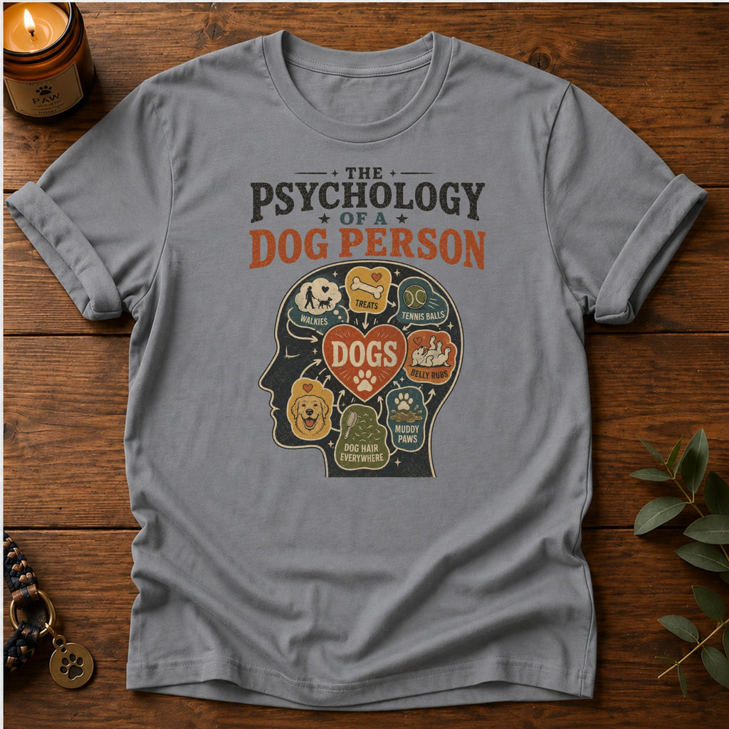 Psychology Dog Person T-Shirt