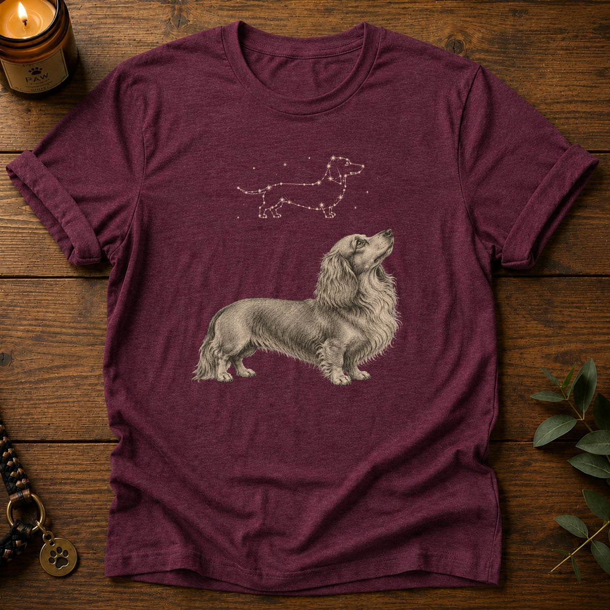 Dachshund Constellation T-Shirt