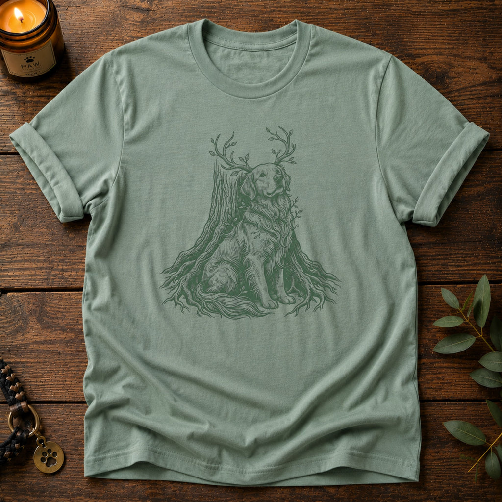 Entwined In Nature Golden T-Shirt