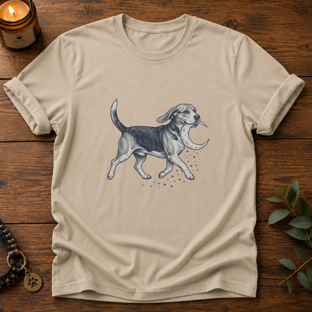 Fetch The Moon Beagle T-Shirt