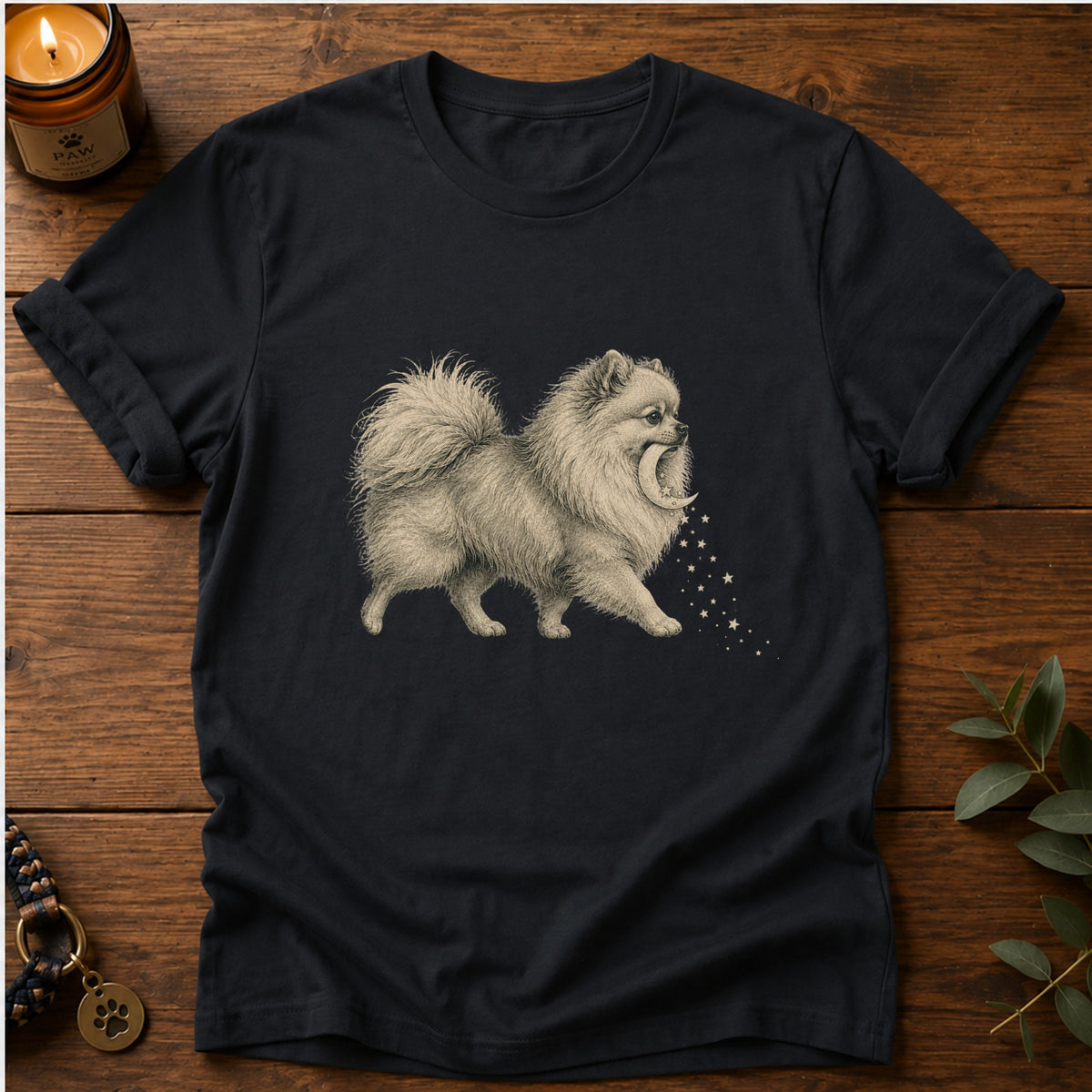 Fetch The Moon Pom T-Shirt