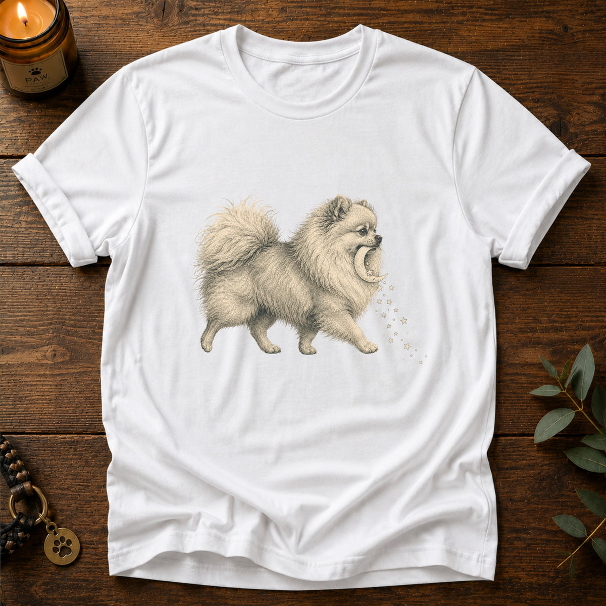 Fetch The Moon Pom T-Shirt