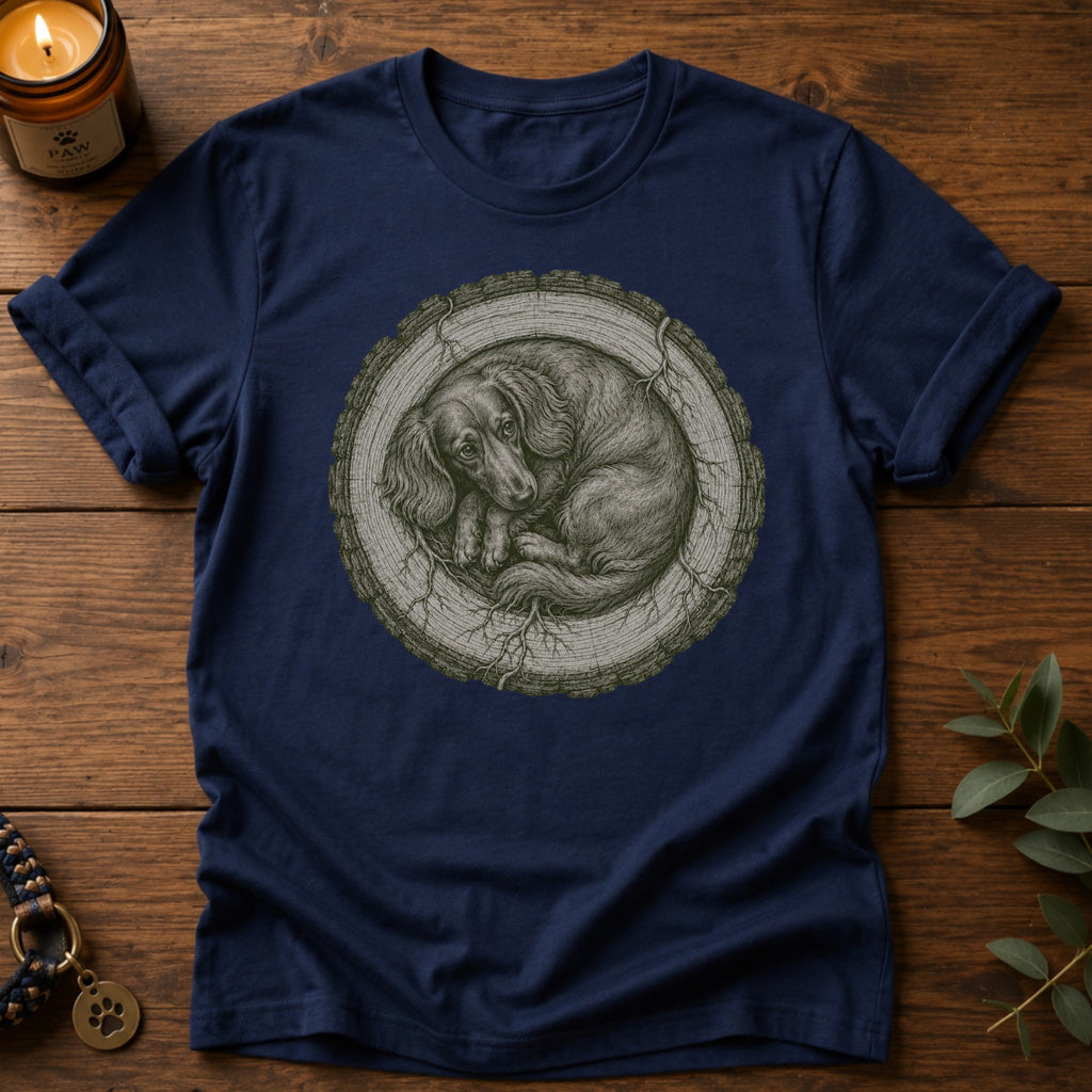 Tree Rings Dachshund T-Shirt