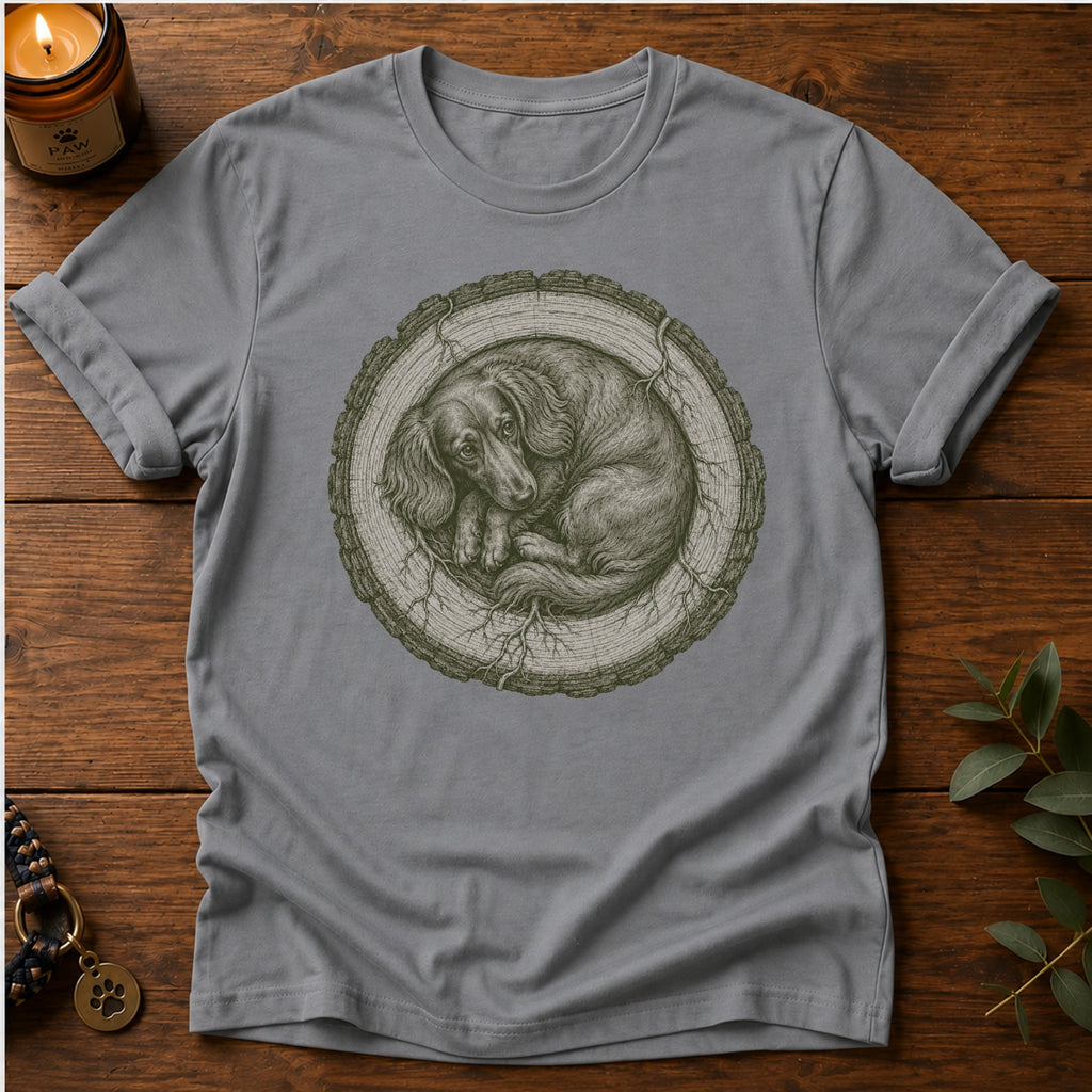 Tree Rings Dachshund T-Shirt