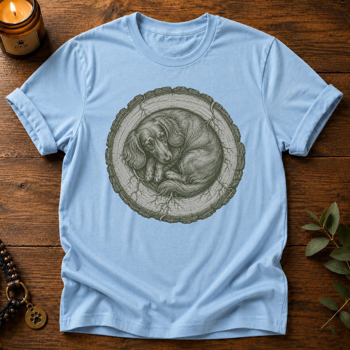 Tree Rings Dachshund T-Shirt