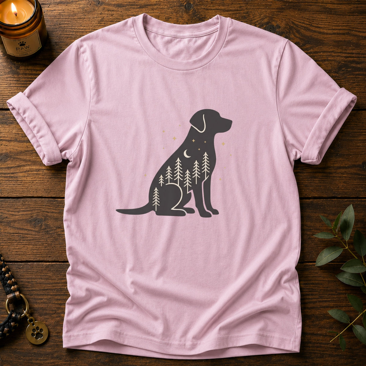 Mystic Forest Dog T-Shirt