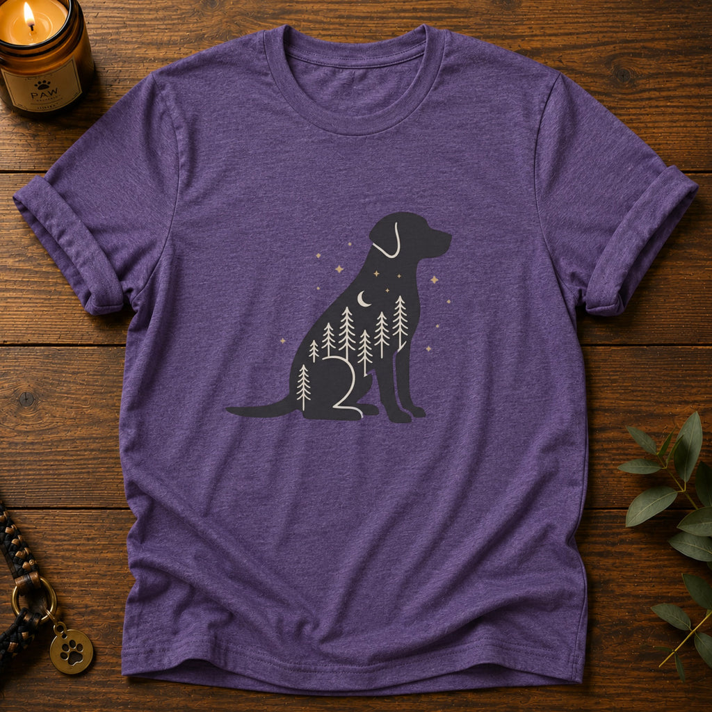 Mystic Forest Dog T-Shirt