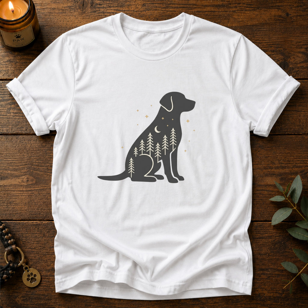 Mystic Forest Dog T-Shirt