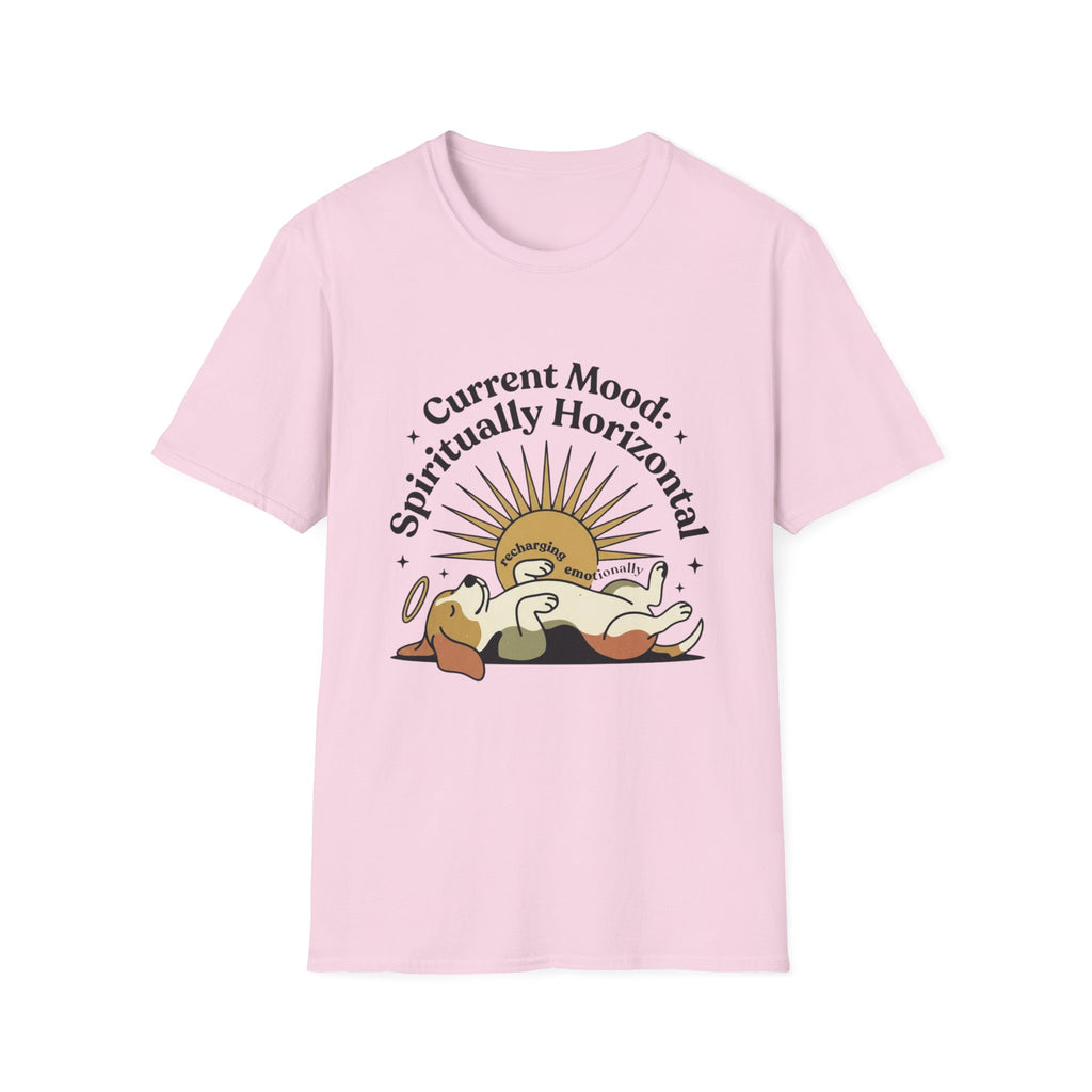 Current Mood Spiritually Horizontal T-Shirt