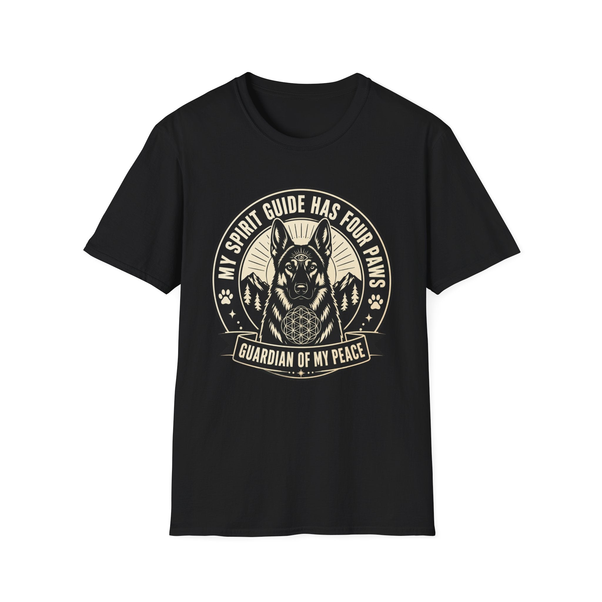 My Spirit Guide Has Four Paws Guardian Of My Peace T-Shirt