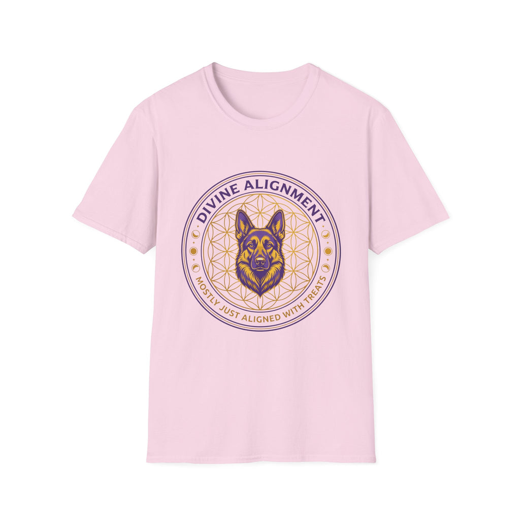 Divine Alignment Mostly Just Aligned With Treats T-Shirt