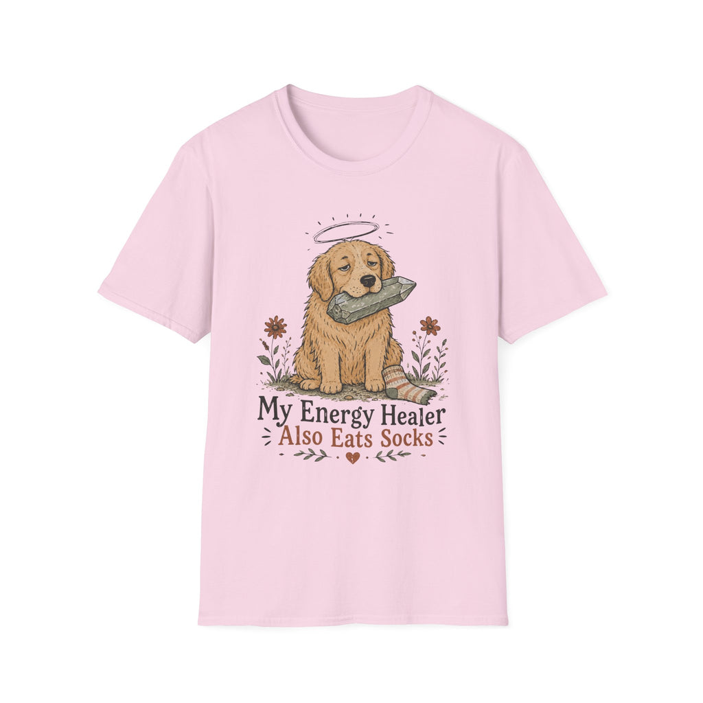 My Energy Healer Also Eats Socks T-Shirt
