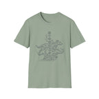 Chakra Wolf Japanese T-Shirt