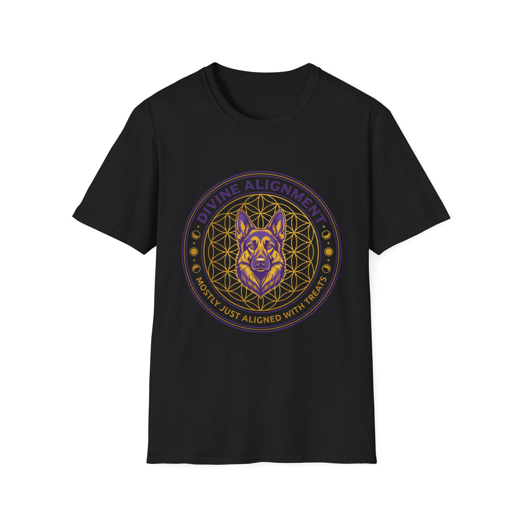 Divine Alignment Mostly Just Aligned With Treats T-Shirt
